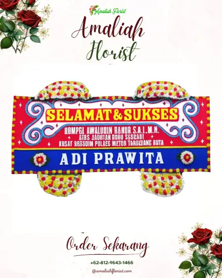 Papan Bunga Ucapan Selamat Kuang Anyar